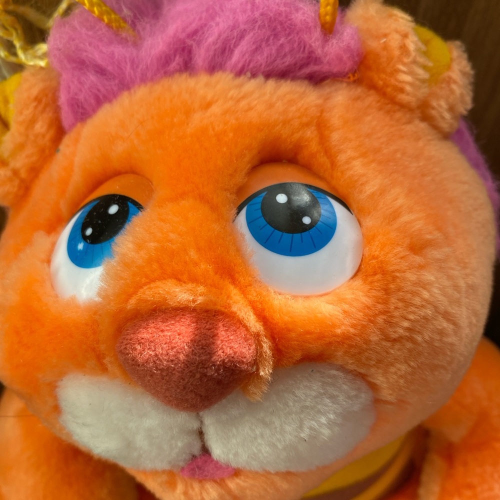 1984 Disney Wuzzles Lion Bear stuffed animal. - Picture 2 of 8